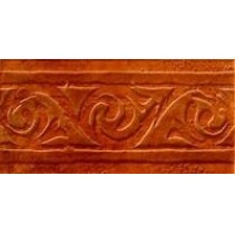 Zeus Ceramica Cotto classico Fascia Rosso